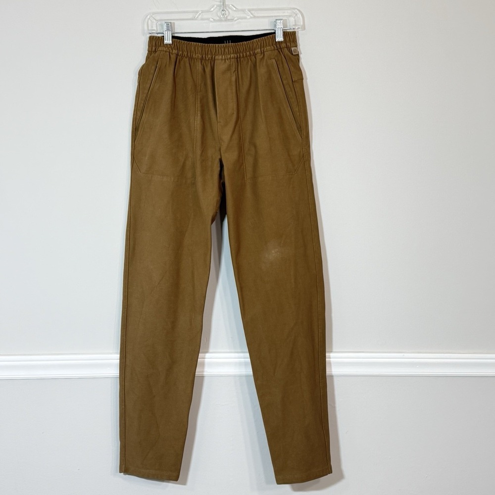 Lululemon Utilitech Pull On Classic Fit Pants Men's Sz XS Brown Canvas City Prep